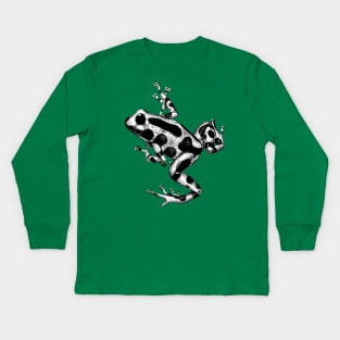 Poison dart frog Kids Long Sleeve T-Shirt